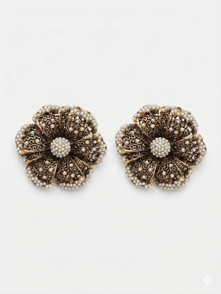 Camélia Perles Vintage